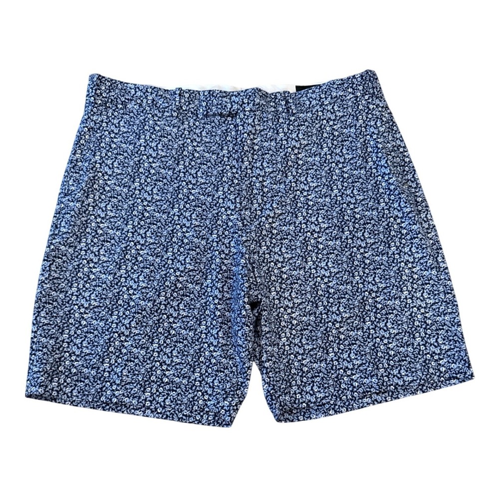 RLX Ralph Lauren Men's Floral Golf Performance Shorts Classic Fit Blue Preppy 36